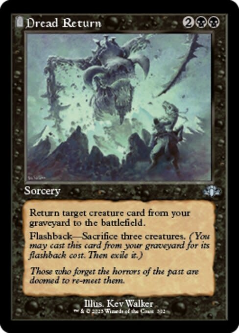 Dread Return - Foil