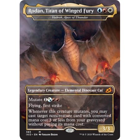 Vadrok, Apex of Thunder (Rodan, Titan of Winged Fury) - Foil