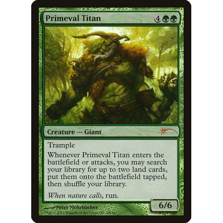Primeval Titan - Foil - Grand Prix Promo
