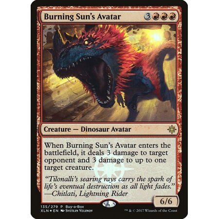 Burning Sun's Avatar - Foil - Buy-A-Box Promo