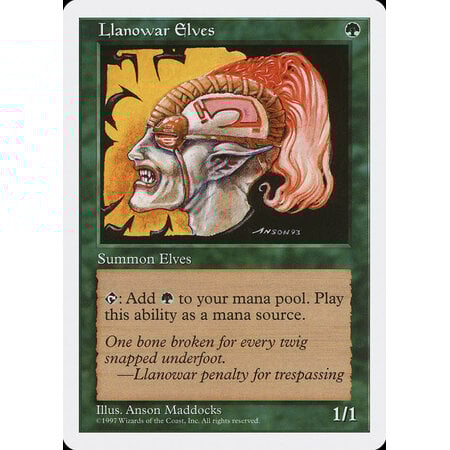 Llanowar Elves