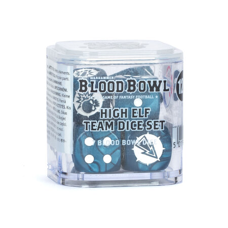 PREORDER - Blood Bowl: High Elf Team Dice
