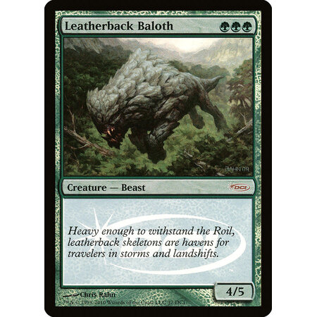 Leatherback Baloth - Foil - WPN Promo
