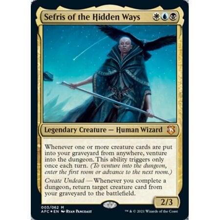 Sefris of the Hidden Ways - Foil