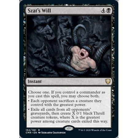Szat's Will - Foil