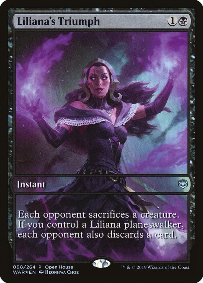 Liliana's Triumph - Foil - Open House Promo