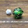 Premium Large Moving Eye D20 - Dragon's Eye
