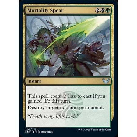 Mortality Spear - Foil