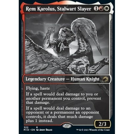 Rem Karolus, Stalwart Slayer - Foil