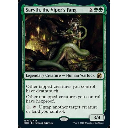 Saryth, the Viper's Fang - Foil
