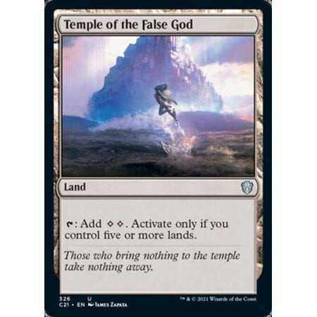 Temple of the False God