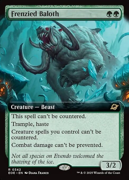 Frenzied Baloth - Foil