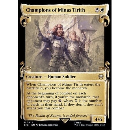 Champions of Minas Tirith - Silver Foil