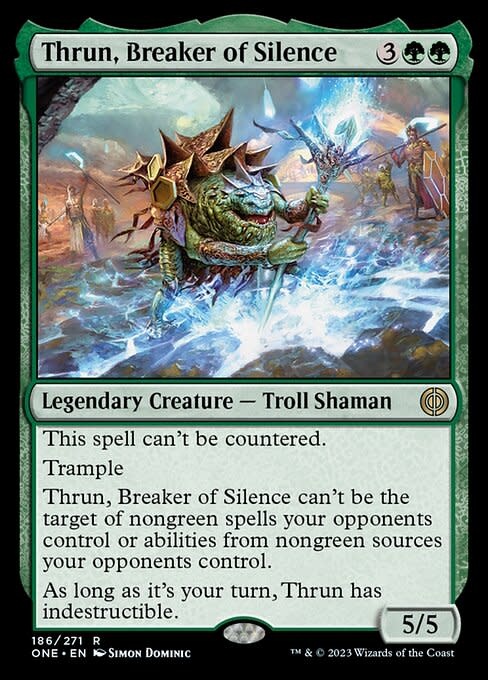 Thrun, Breaker of Silence - Foil