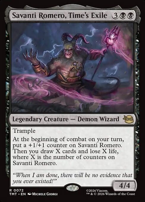 Savanti Romero, Time's Exile
