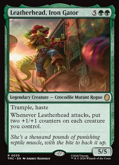 Leatherhead, Iron Gator - Surge Foil