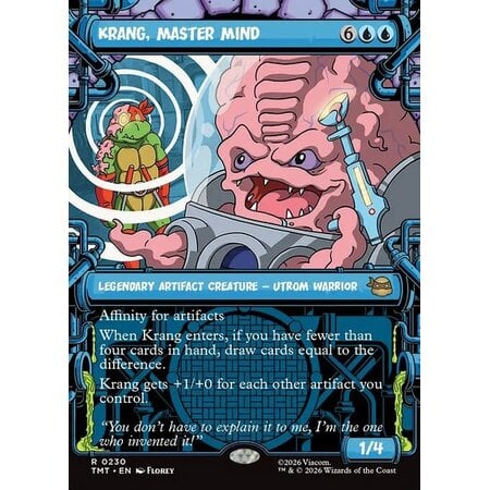 Krang, Master Mind - Foil
