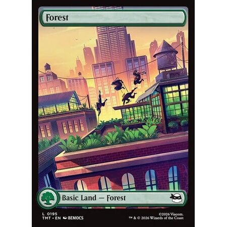 Forest (195) Full Art - Foil