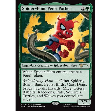 Spider-Ham, Peter Porker - Commander Play Promo