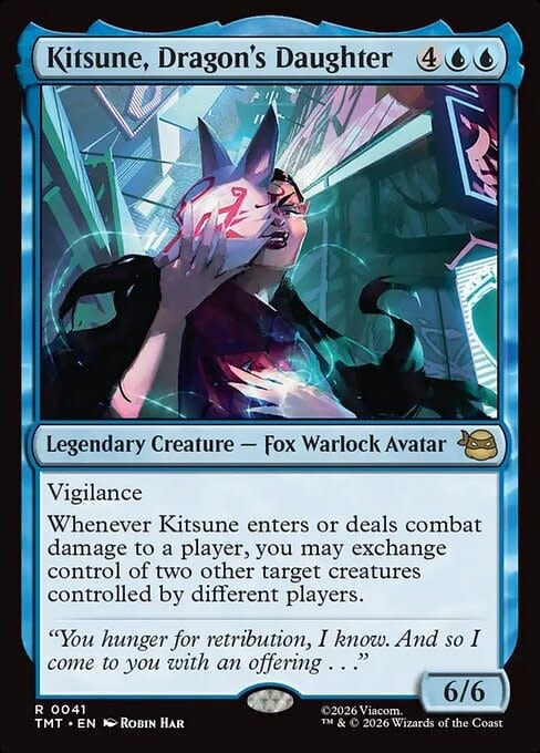 Kitsune, Dragon's Daughter - Foil