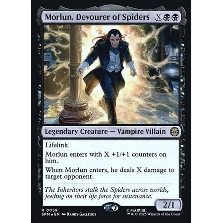 Morlun, Devourer of Spiders - Foil - Prerelease Promo