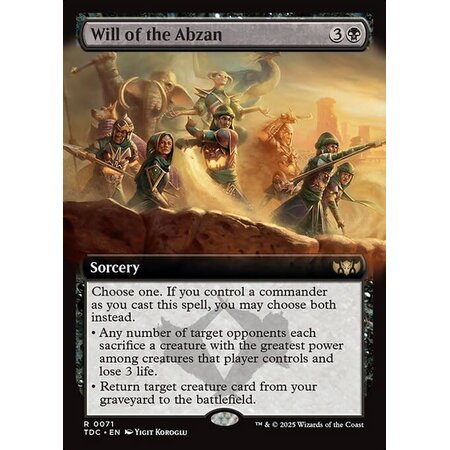Will of the Abzan