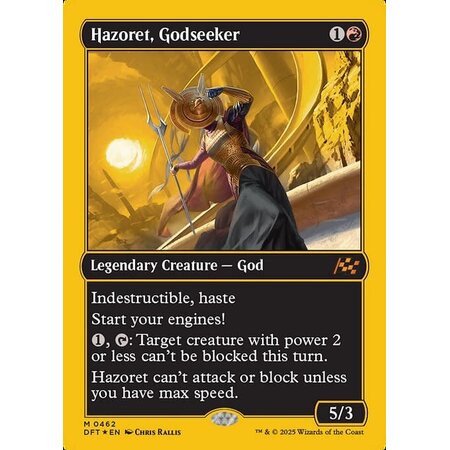 Hazoret, Godseeker - First Place Foil