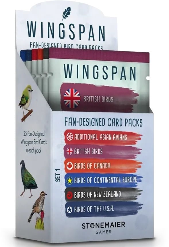 Wingspan Upgrade - Fan-Designed Card Packs