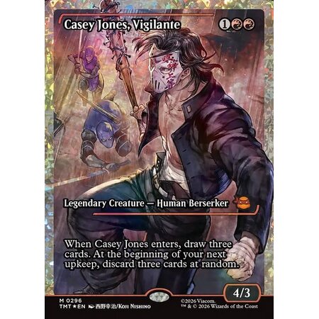 Casey Jones, Vigilante - Fracture Foil