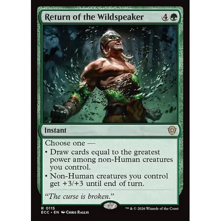 Return of the Wildspeaker