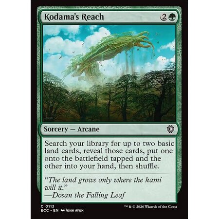 Kodama's Reach