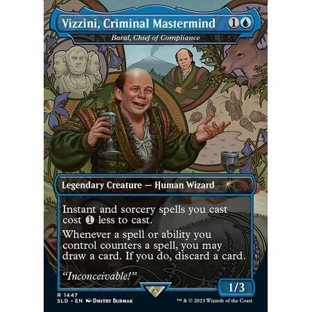 Baral, Chief of Compliance (1447 - Vizzini, Criminal Mastermind)