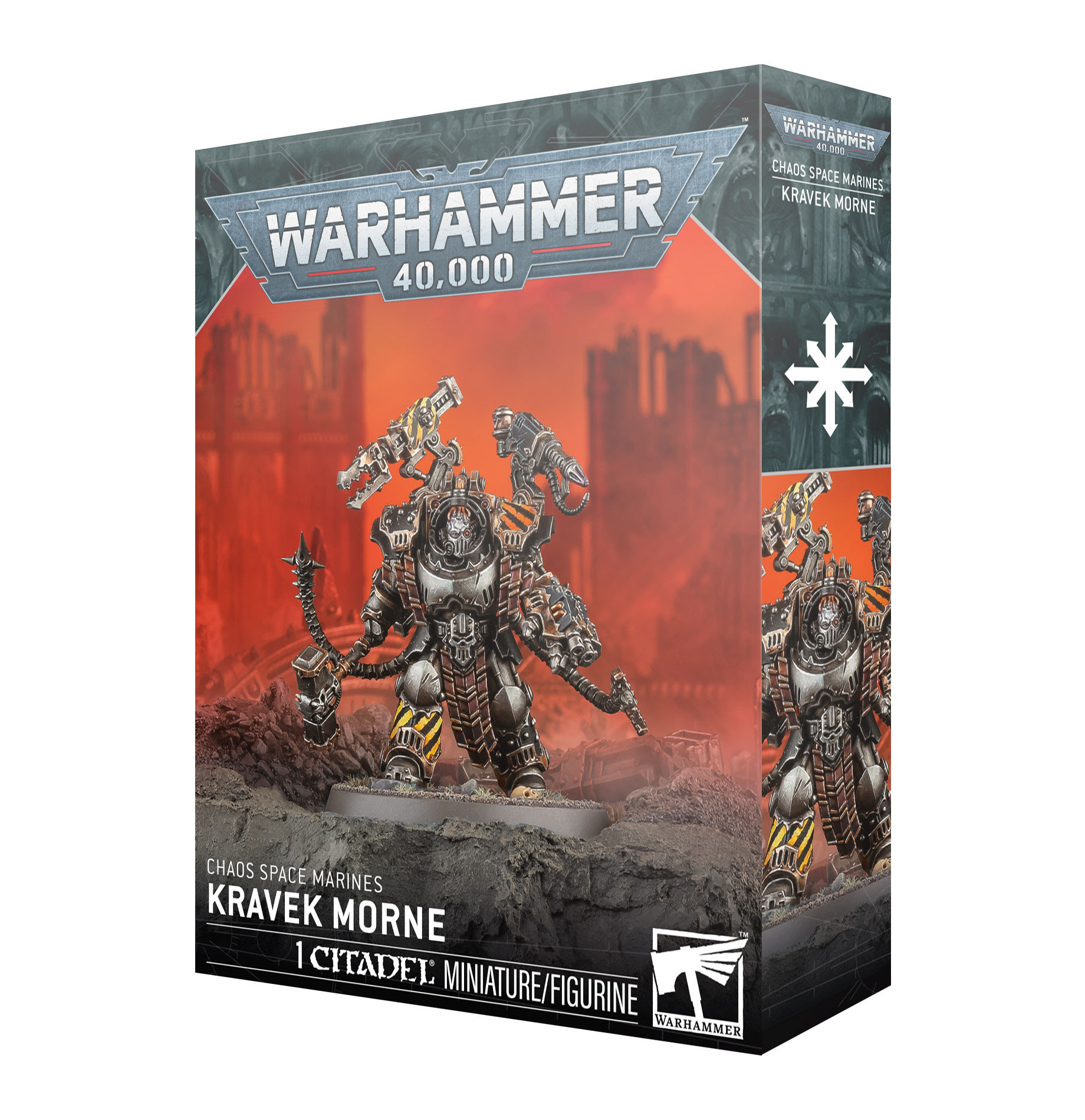 PREORDER - Warhammer 40,000: Chaos Space Marines - Kravek Morne