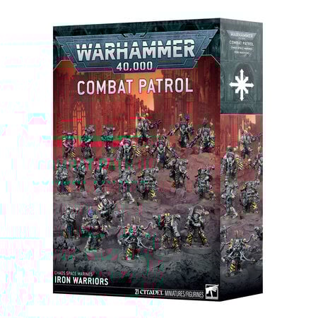 PREORDER - Warhammer 40,000: Combat Patrol - Iron Warriors