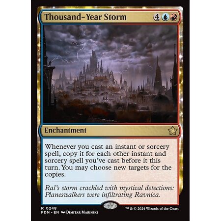 Thousand-Year Storm - Foil