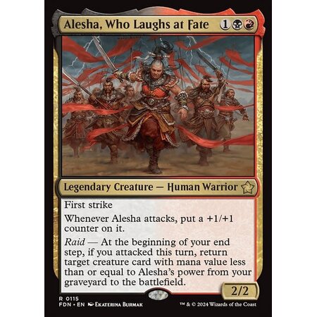 Alesha, Who Laughs at Fate