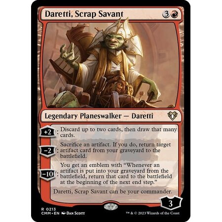 Daretti, Scrap Savant