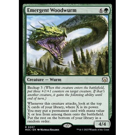 Emergent Woodwurm