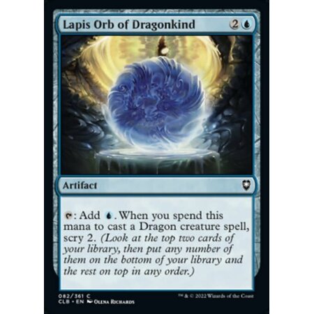 Lapis Orb of Dragonkind