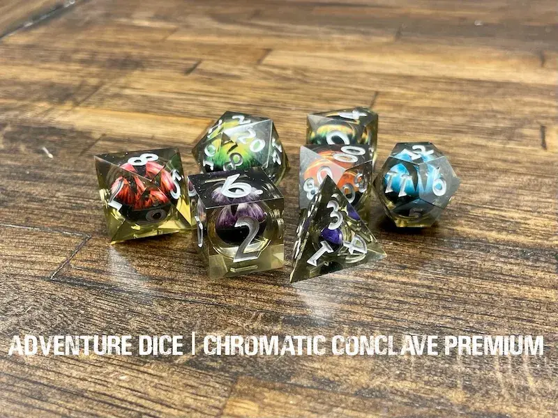 Sharp Edge Moving Eye RPG Set - Chromatic Conclave