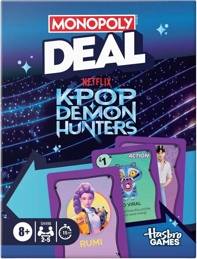 Monopoly Deal- Card Game: KPop Demon Hunters