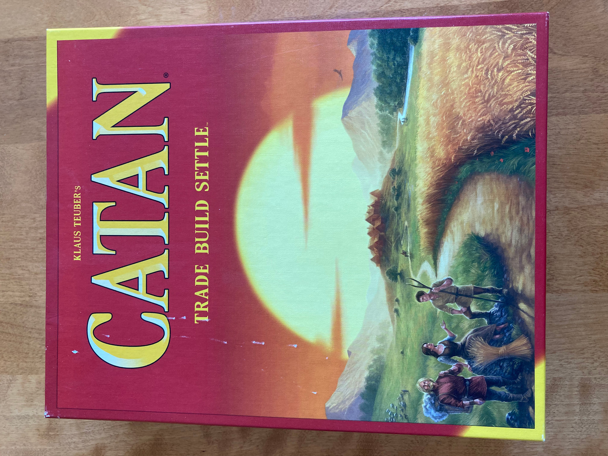 Settlers of Catan + Santa Claus Scenario