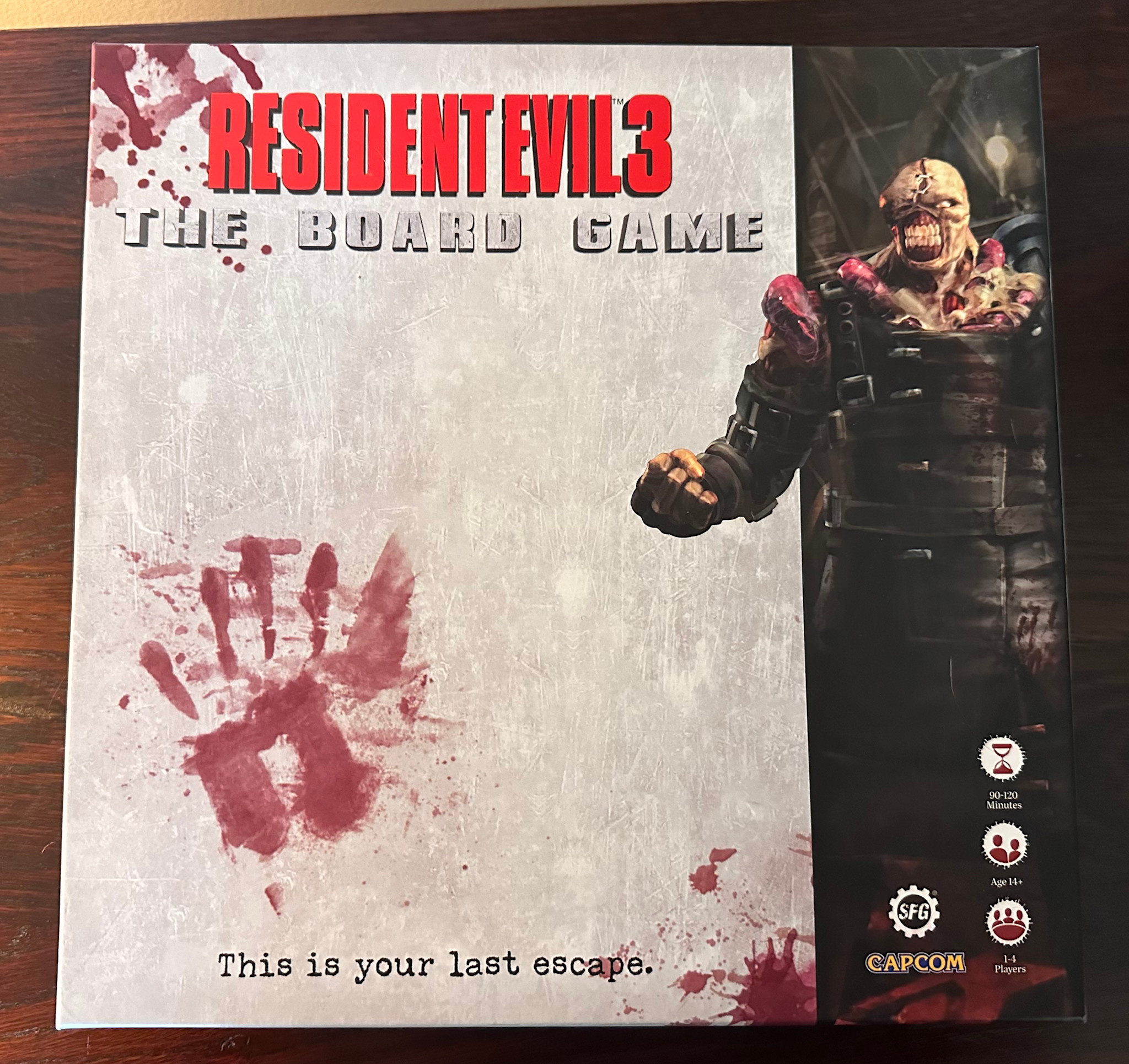 Resident Evil 3 The Board Game