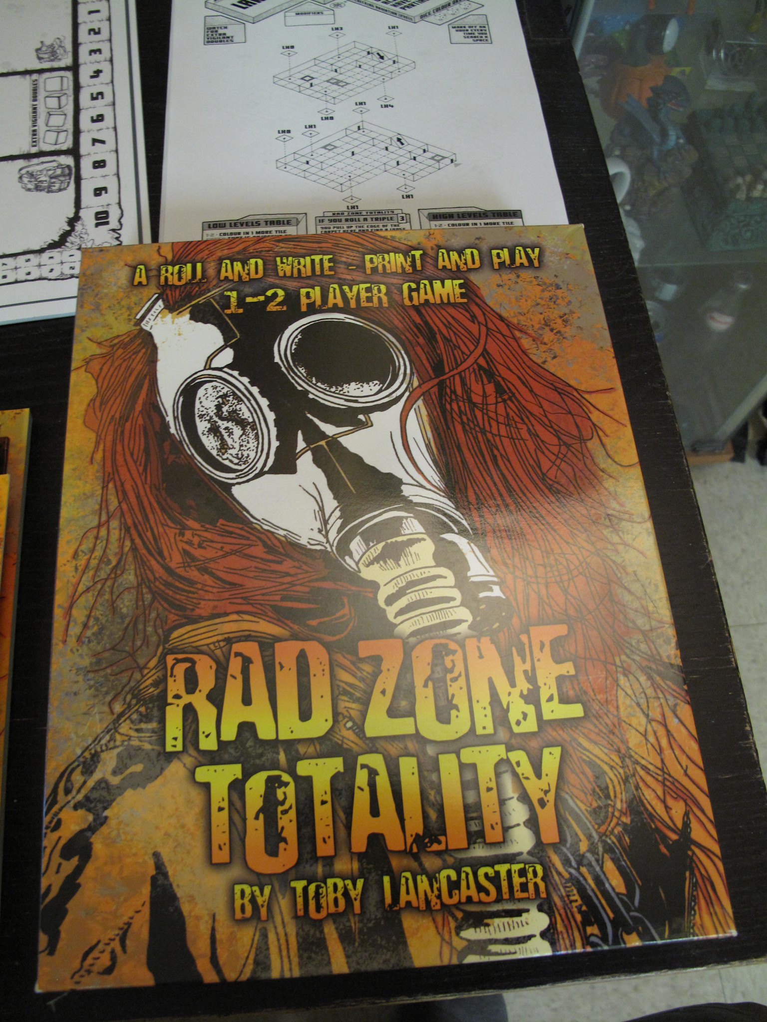 Rad Zone Totality - Complete game + Hardcover rulebook