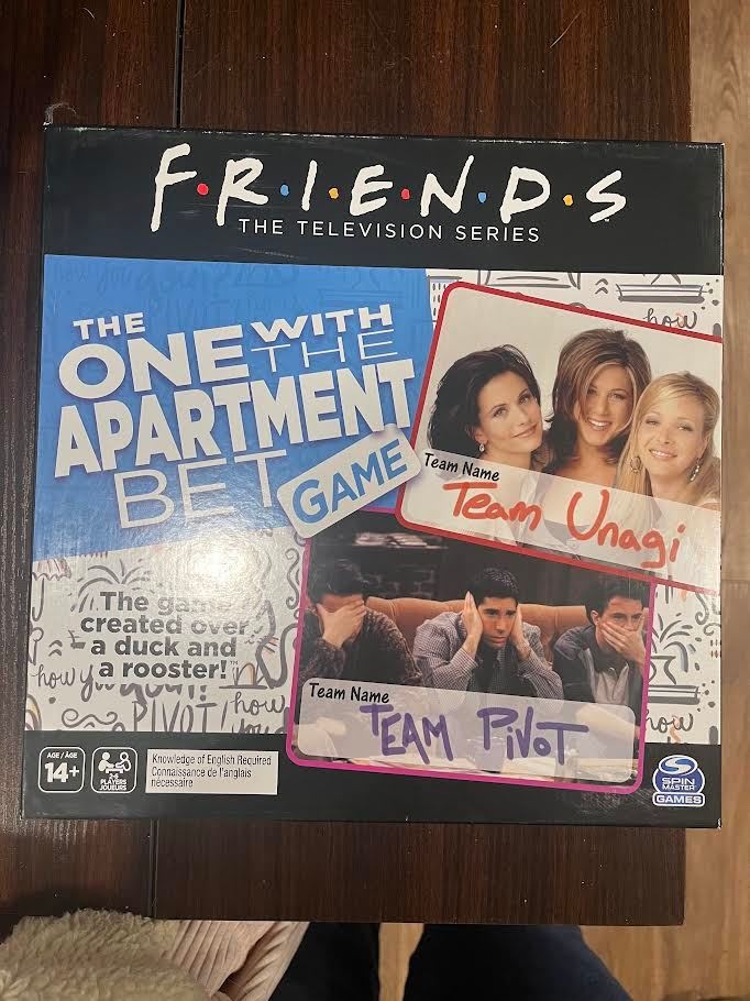 Friends: The One with the Apartment Bet Game