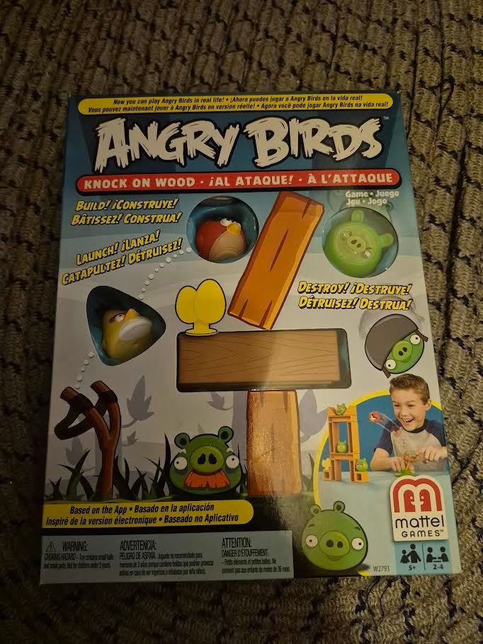 Angry Birds Knock on Wood