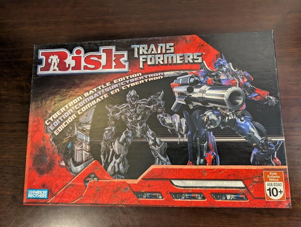 Risk Transformers Cybertron Battle Edition