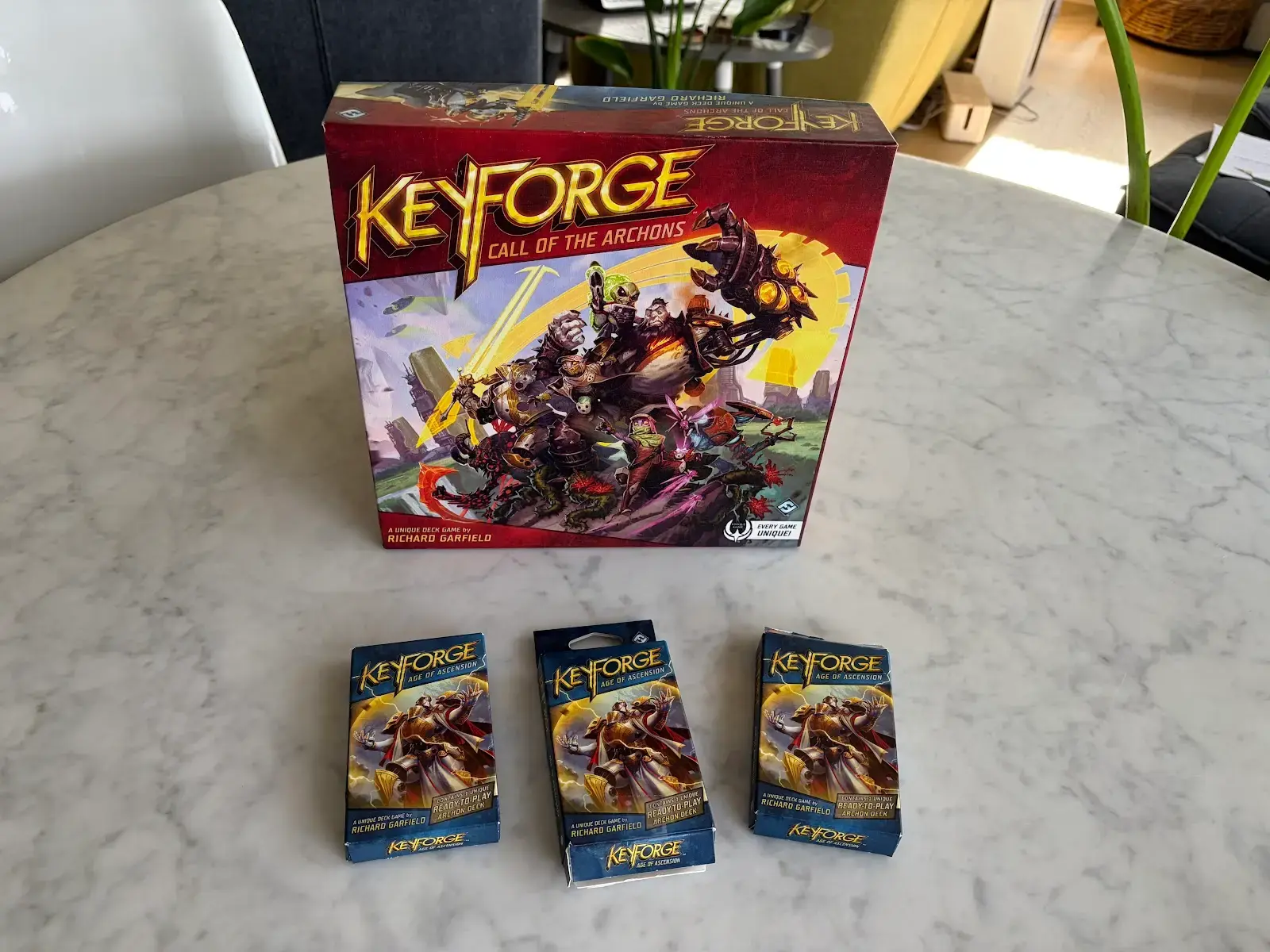 Keyforge & 3 additional decks