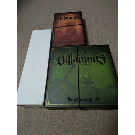 Villainous + Evil Comes Prepared Expansion (sleeved)