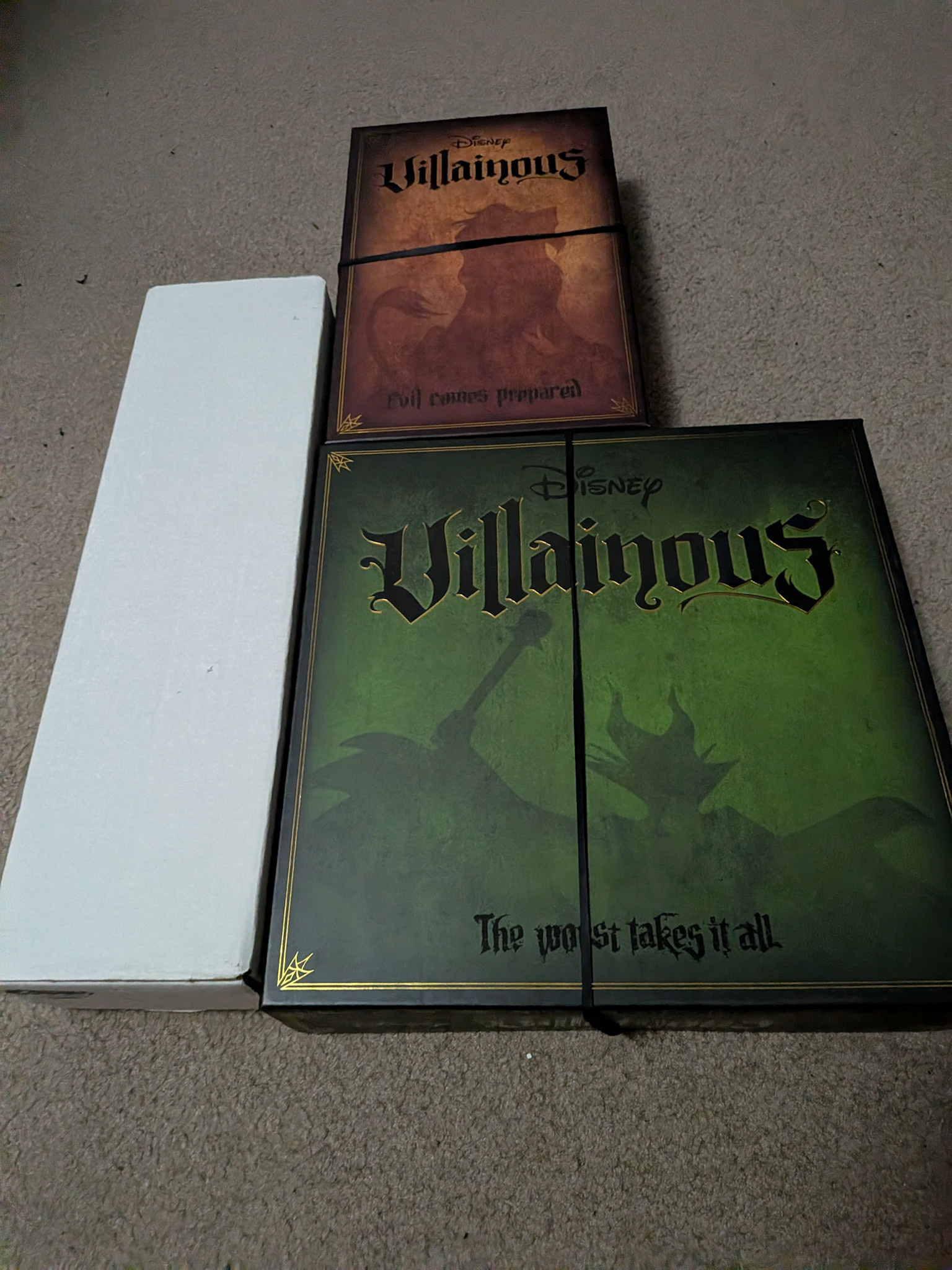Villainous + Evil Comes Prepared Expansion (sleeved)